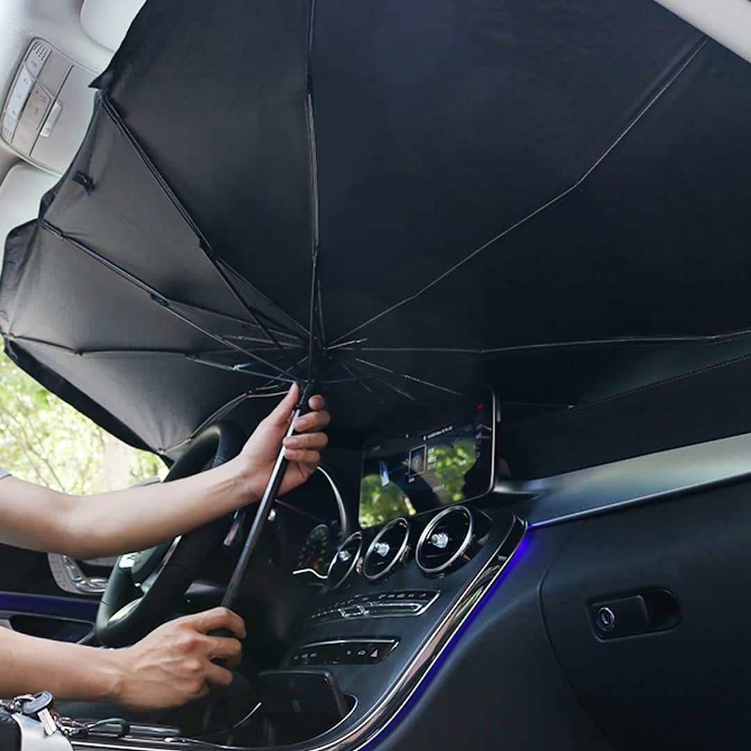 Premium Car Windshield Sun Shade Umbrella